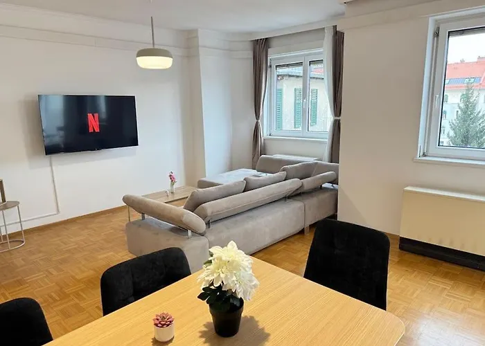 公寓 Gemuetliches & Modernes Inklusive Gratis Parkplatz 格拉茨